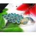 Украшение для телефона Sky Blue's Peacock